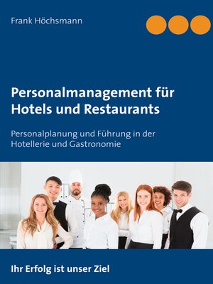 cover image of Personalmanagement für Hotels und Restaurants